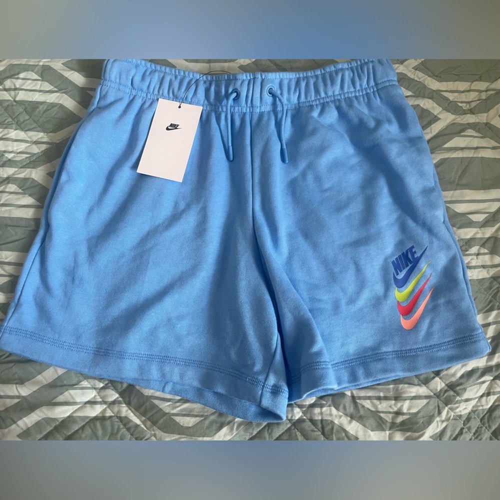 Nike Women’s Light Blue Athletic Shorts
